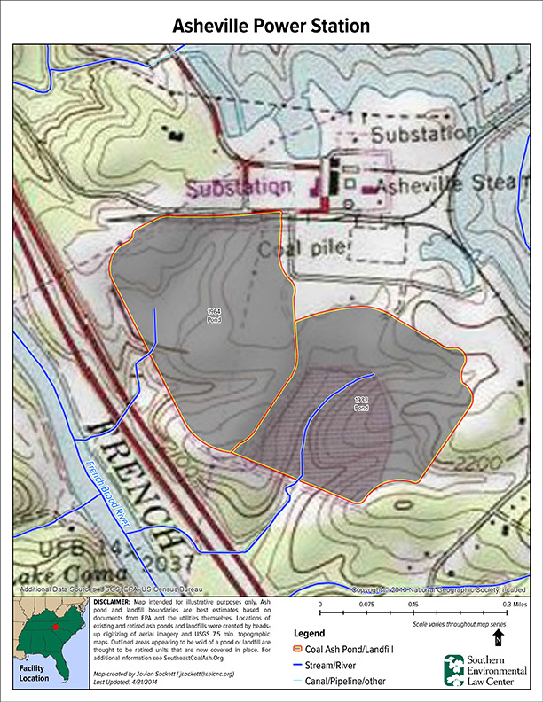 Map titled 